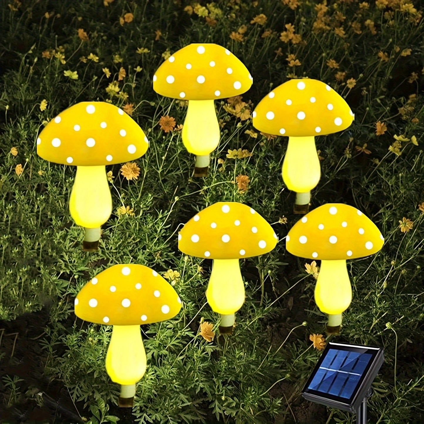 SolarGlow Lampe - Energiesparende Gartenbeleuchtung mit 8 Modi | Brehn