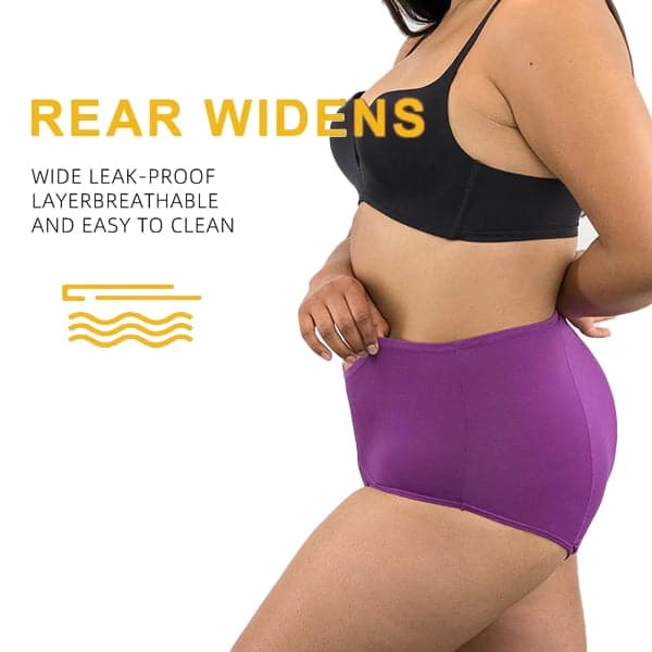 Brehn | LuxeFit Hochtailliertes auslaufsicheres Unterwäsche | Verbesserter Komfort und Stil mit einem Angebot: kaufe 5, bekomme 5 gratis!