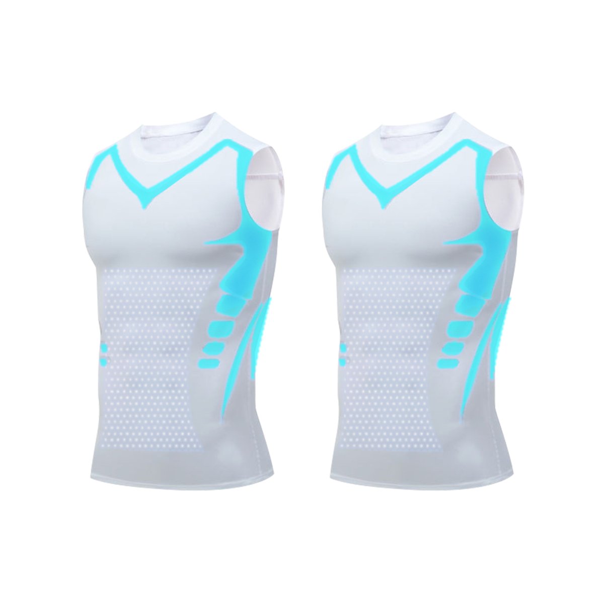 Ärmelloses Shirt mit Ionenformung – Neue Version 2025