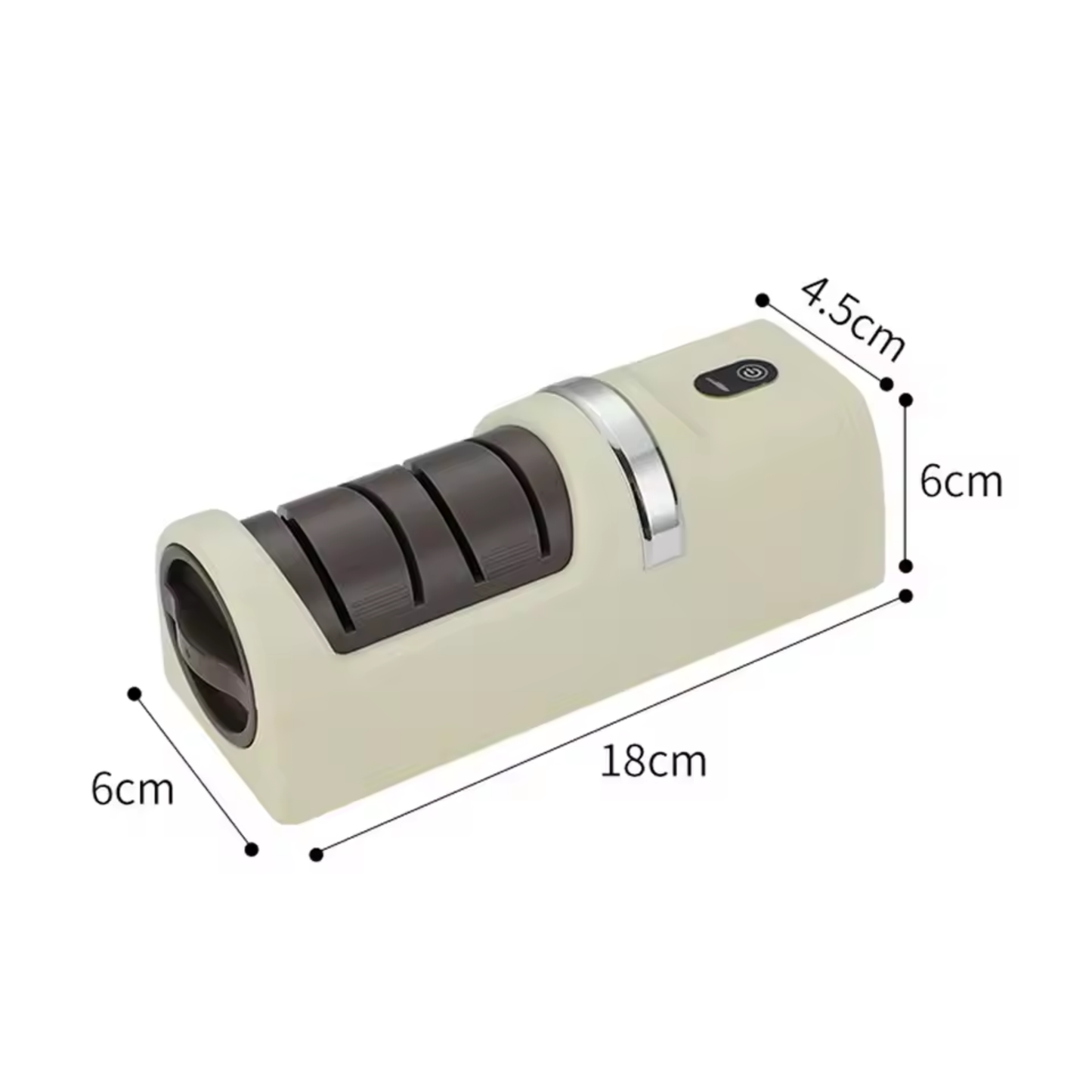 Elektrischer Messerschärfer mit Akku 1200mAh | Brehn