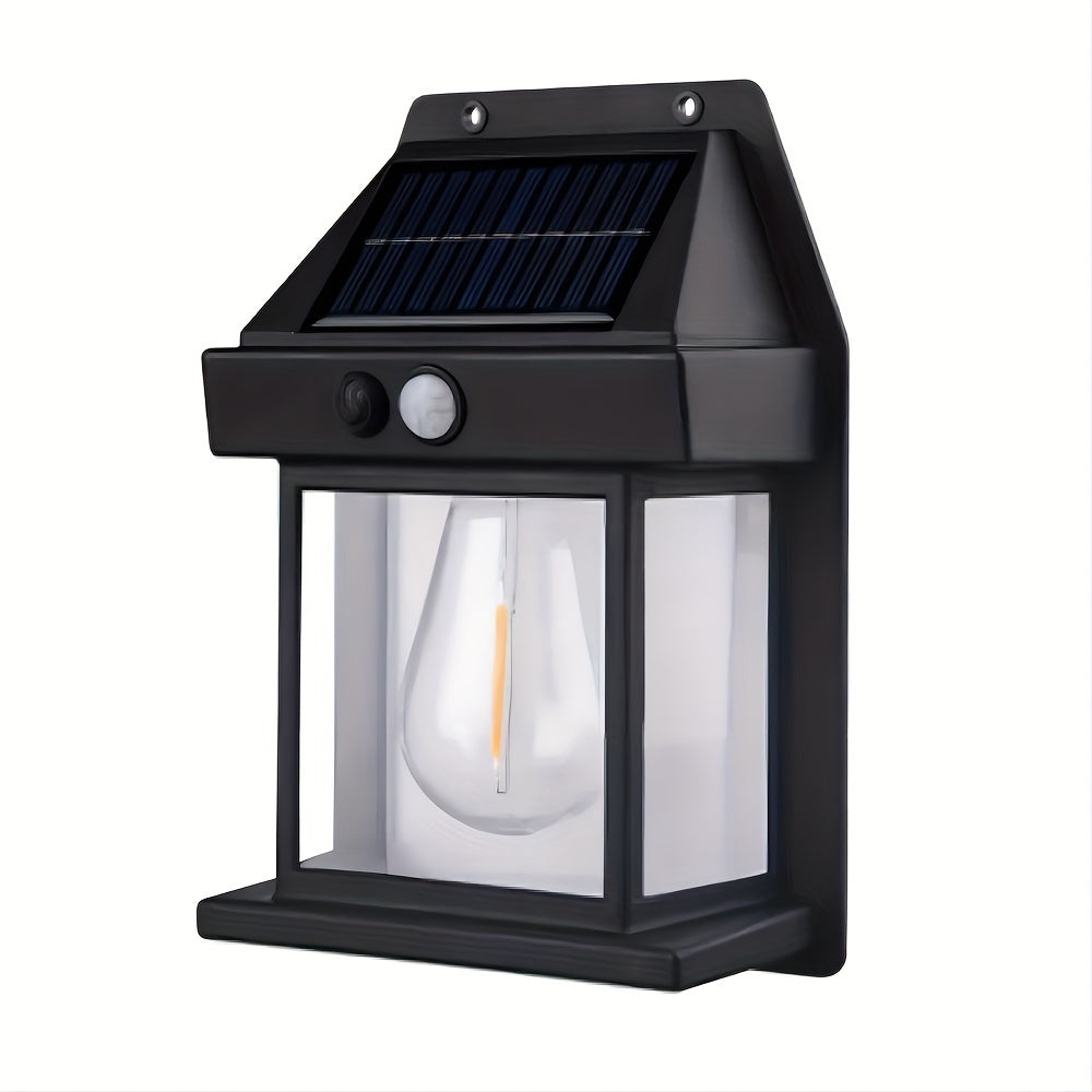 SolarGlow Wandlampe - Solarenergie Bewegungsmelder LED | Brehn