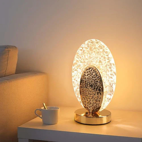 Brehn | Moderne & Luxuriöse Pfau Tischlampe - PeacockLuxe