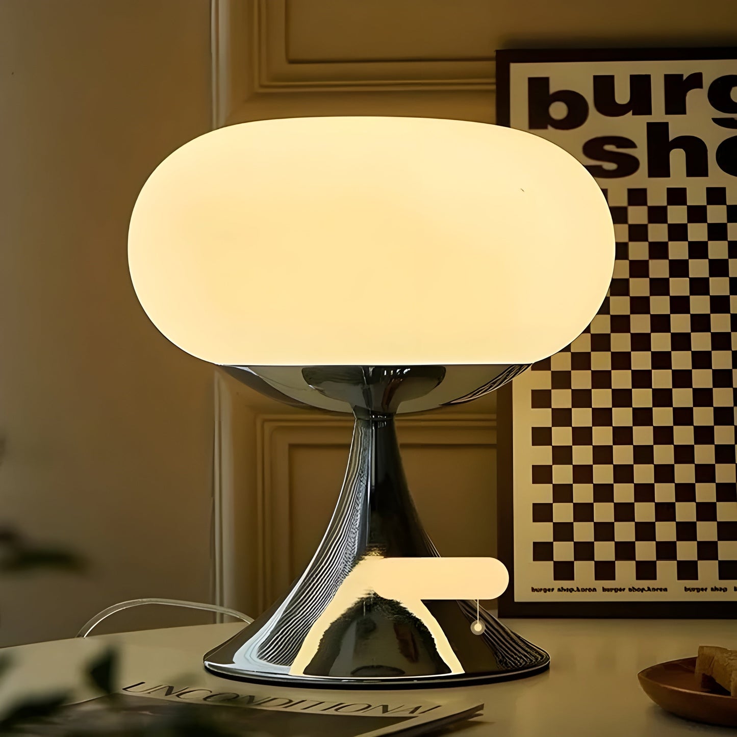 SereneCrystal Lampe – Elegante Retro-TaBrehn-Lampe