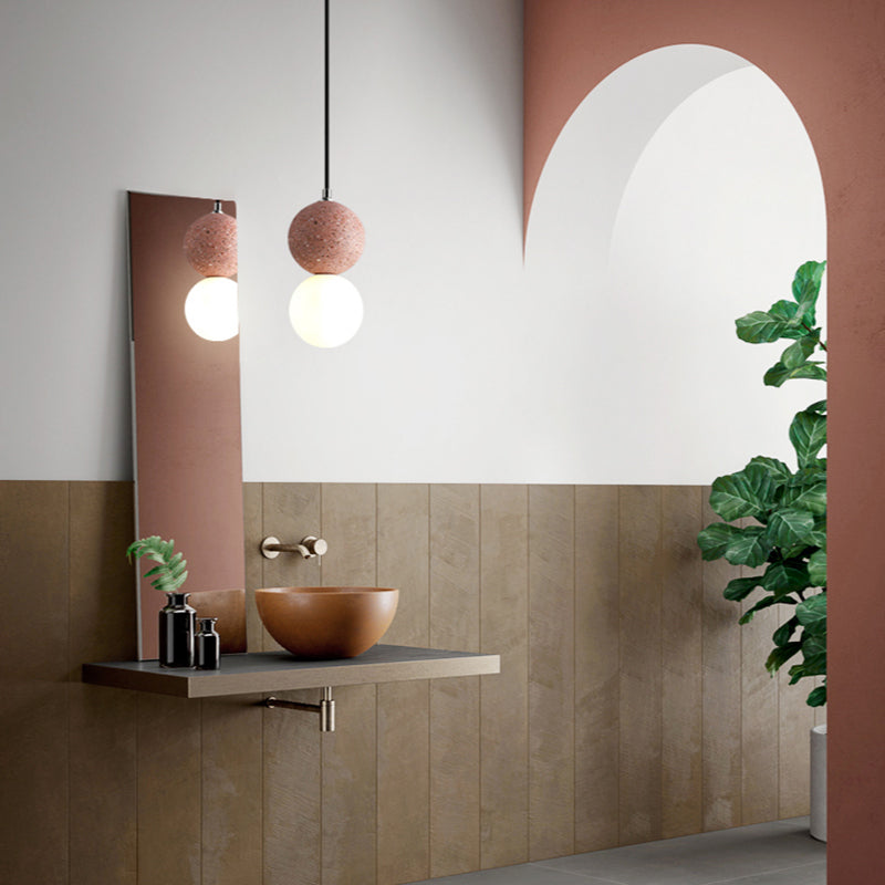 Brehn | Aurora Glow - Luxe LED Pendelleuchte in Schwarz/Weiß