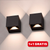 Stylische LED Würfel Wandlampe - LumiCube | Brehn