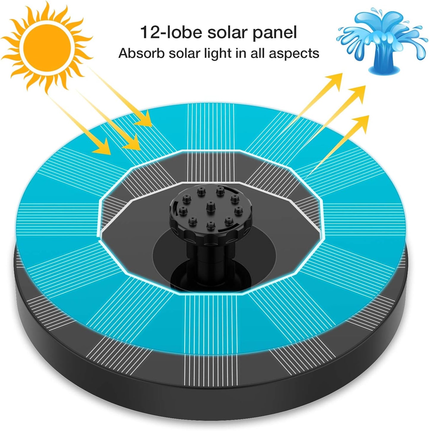 SoluxeWave — Verleihe Deinem Garten lebendigen Glanz und frische Lebenskraft mit reiner Sonnenenergie! | Brehn