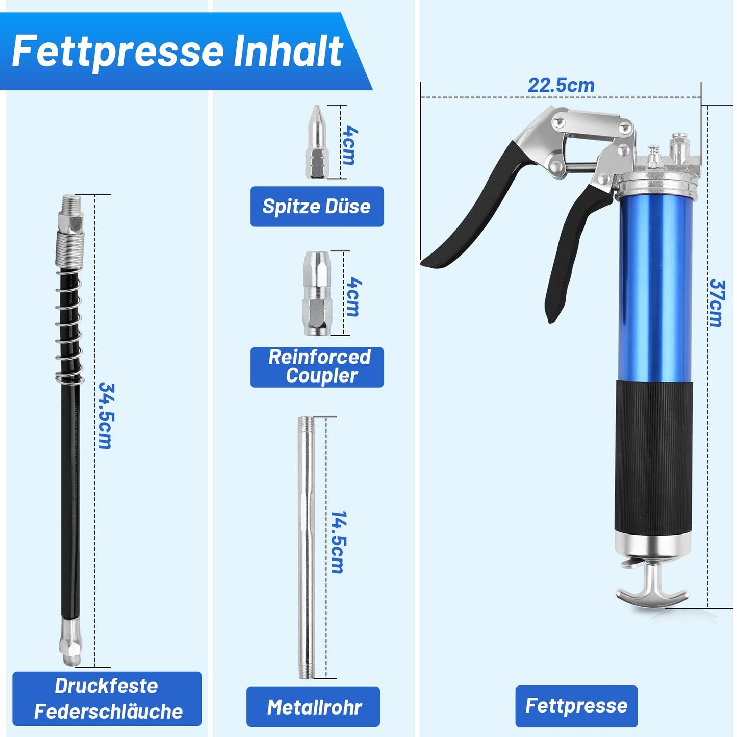 Fettpresse Handhebelfettpresse Pistolenfettpresse | Brehn