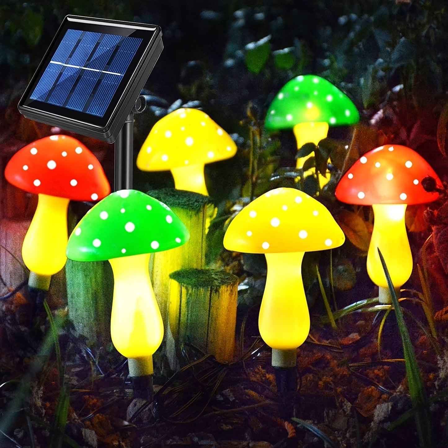 SolarGlow Lampe - Energiesparende Gartenbeleuchtung mit 8 Modi | Brehn