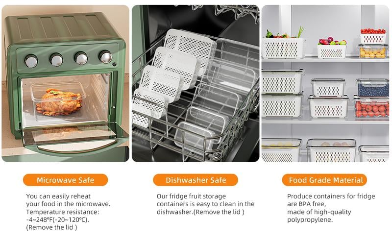 PureFresh Food Keeper — Frische, die Ihre Lebensmittel zum Leben erweckt und Sie jeden Bissen genießen lässt! | Brehn