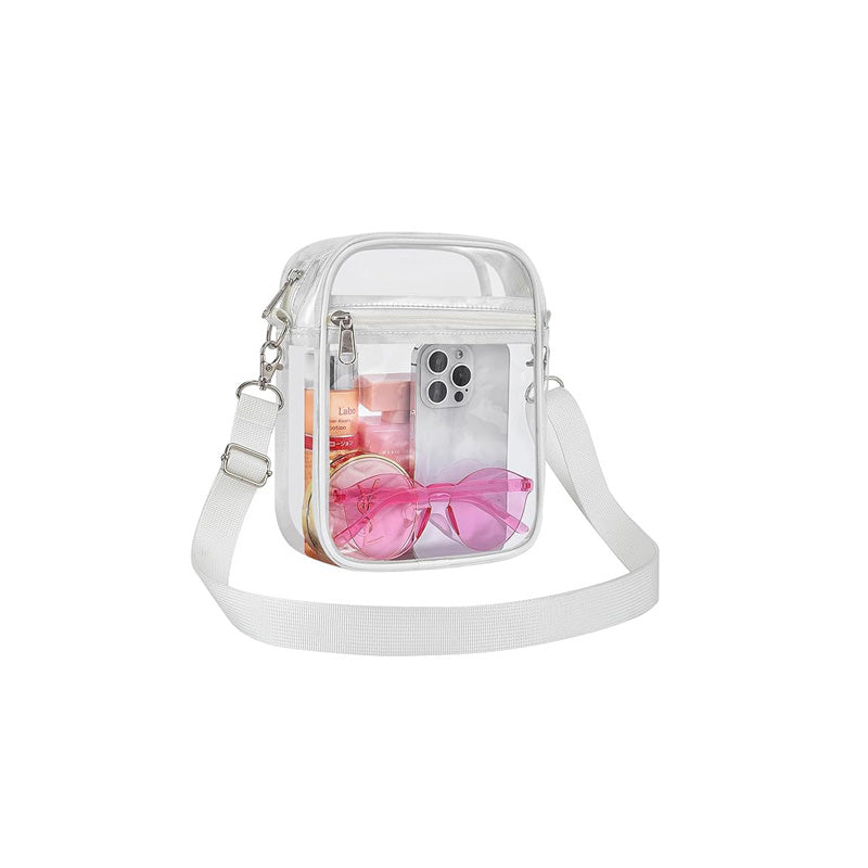 Brehn | PVC transparente Umhängetasche