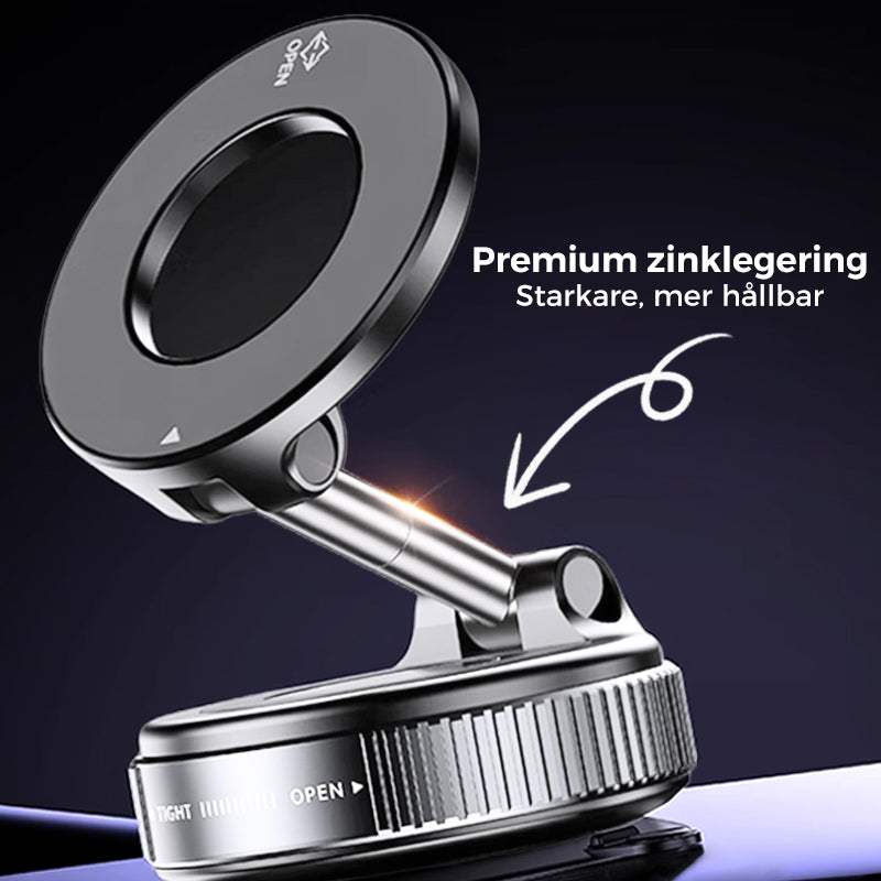 LumaTrust Magnetische Auto-Handyhalterung mit Vakuum-Saugkraft | Brehn