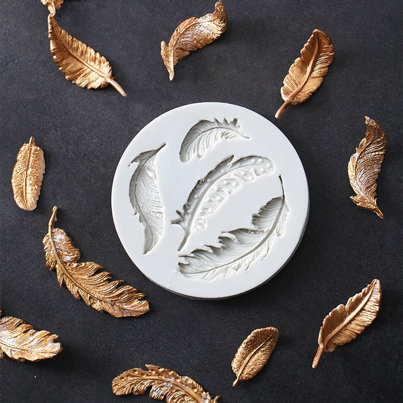 Feathers Fondant Mold | Brehn