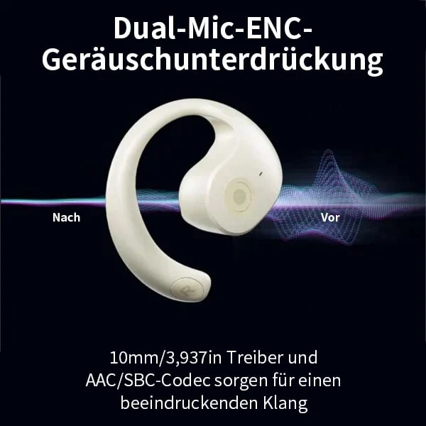Kabellose Bluetooth-Kopfhörer | Kabellose Freiheit, atemberaubende Klarheit | Brehn