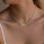 Brehn | Feminine personalisierte Namensperlenkette