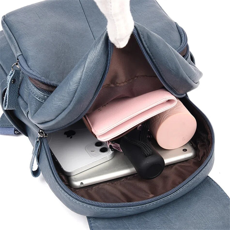 Brehn | Leder Rucksack für Damen