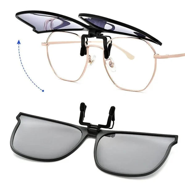 OogZeker ClipSonnenbrillen – Leichte Polarisierte UV400 Clip-ons für Brillenträger | Brehn