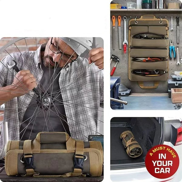 Werkzeugrollen-Taschenorganizer