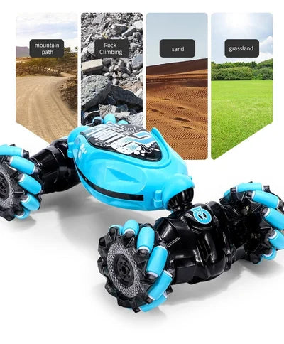 Brehn | Gestengesteuertes RC-Stunt-Auto | 4WD Allradantrieb | 2.4GHz Dual-Modus-Steuerung | 360° Rotations-Kinematik | All-Terrain-Fähigkeit | Maßstab 1:16