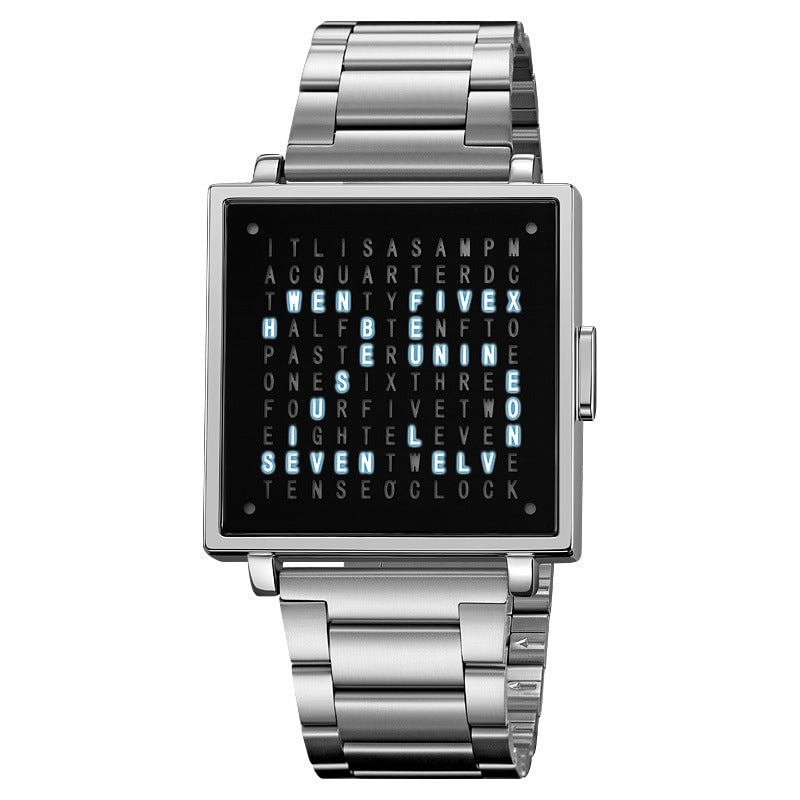 Brehn | Kreative Feinstahl Unisex-Uhr