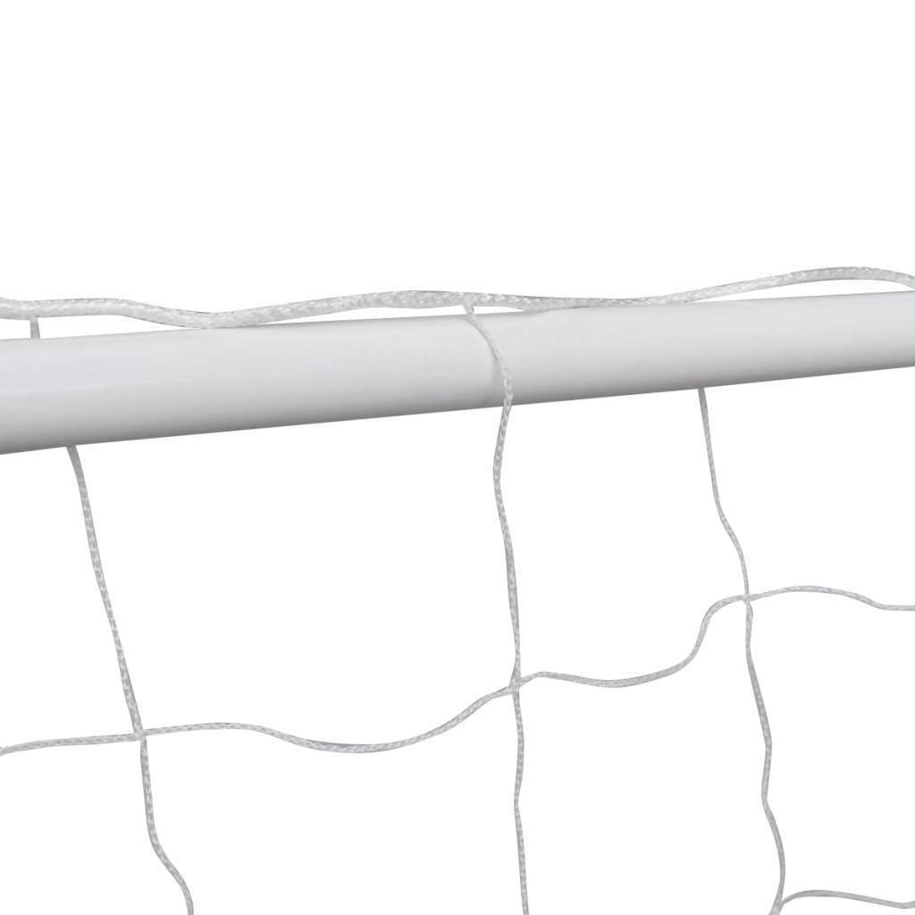 Brehn | Stahl Fußballtor Set - 240 x 90 x 150 cm