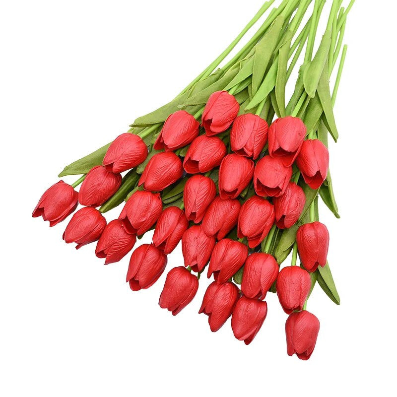 Brehn | 31 Stück Künstliche Tulpen