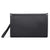 Herren Echtleder Business-Clutch mit Fingerabdruckschloss – Schwarz | Brehn