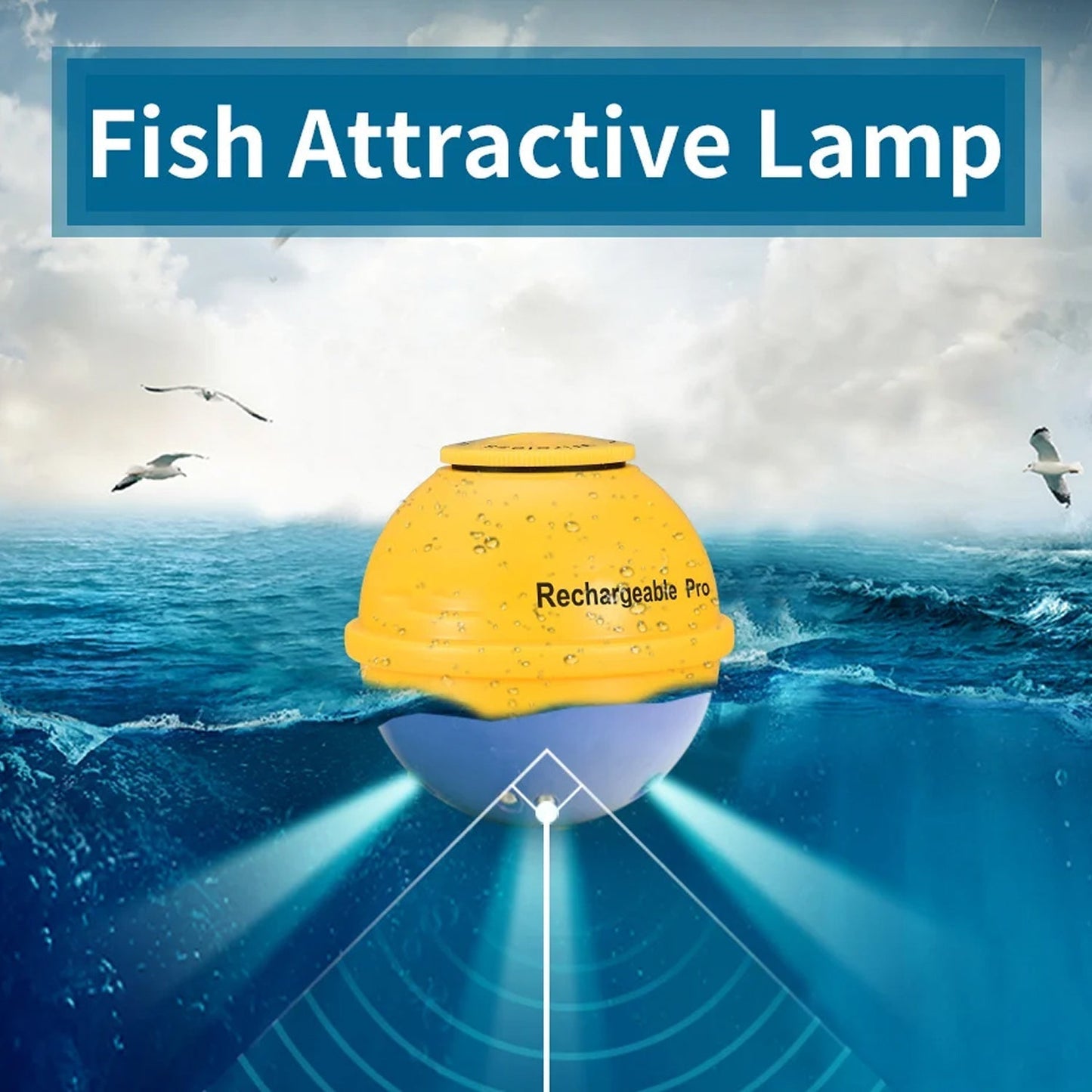 Kabelloser Fischfinder mit 150m Reichweite | Brehn