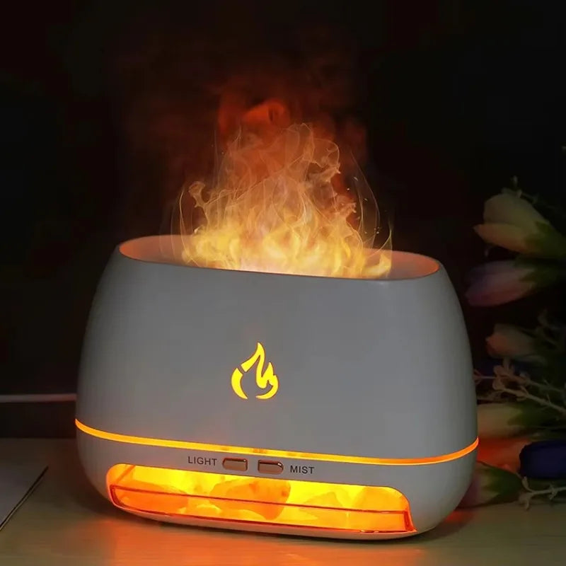 ZoutLicht Aroma Diffuser – Himalaya-Salzlampe mit Duftverteilung und Farblicht | Brehn