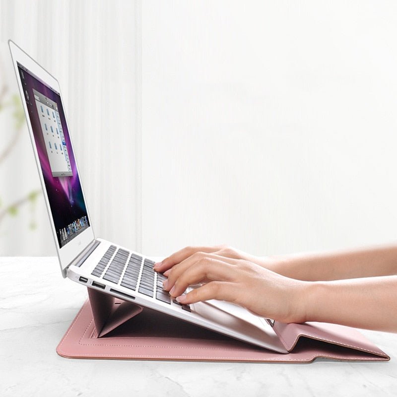 FlexiGuard – Schlanke, wasserdichte Laptoptasche mit Stoßschutz und Ständer