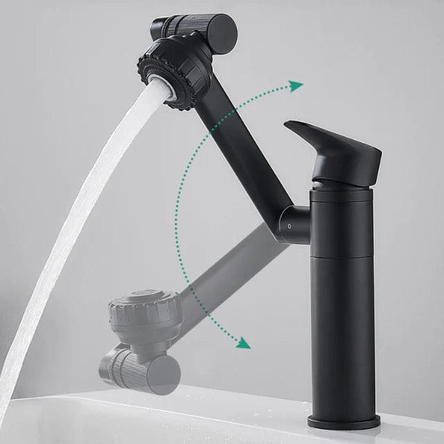 Flexispout – 360° flexible Armatur mit Sprühfunktion für mehr Komfort am Waschbecken