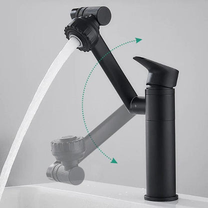 Brehn Flexispout 360° schwenkbare Waschtischarmatur mit Sprühfunktion – 4 Farben
