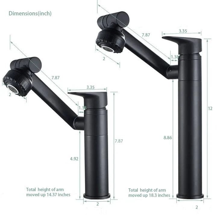 Flexispout – 360° flexible Armatur mit Sprühfunktion für mehr Komfort am Waschbecken