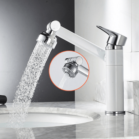 Flexispout – 360° flexible Armatur mit Sprühfunktion für mehr Komfort am Waschbecken