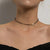 Brehn | Florale Choker Blumenschließe Halskette