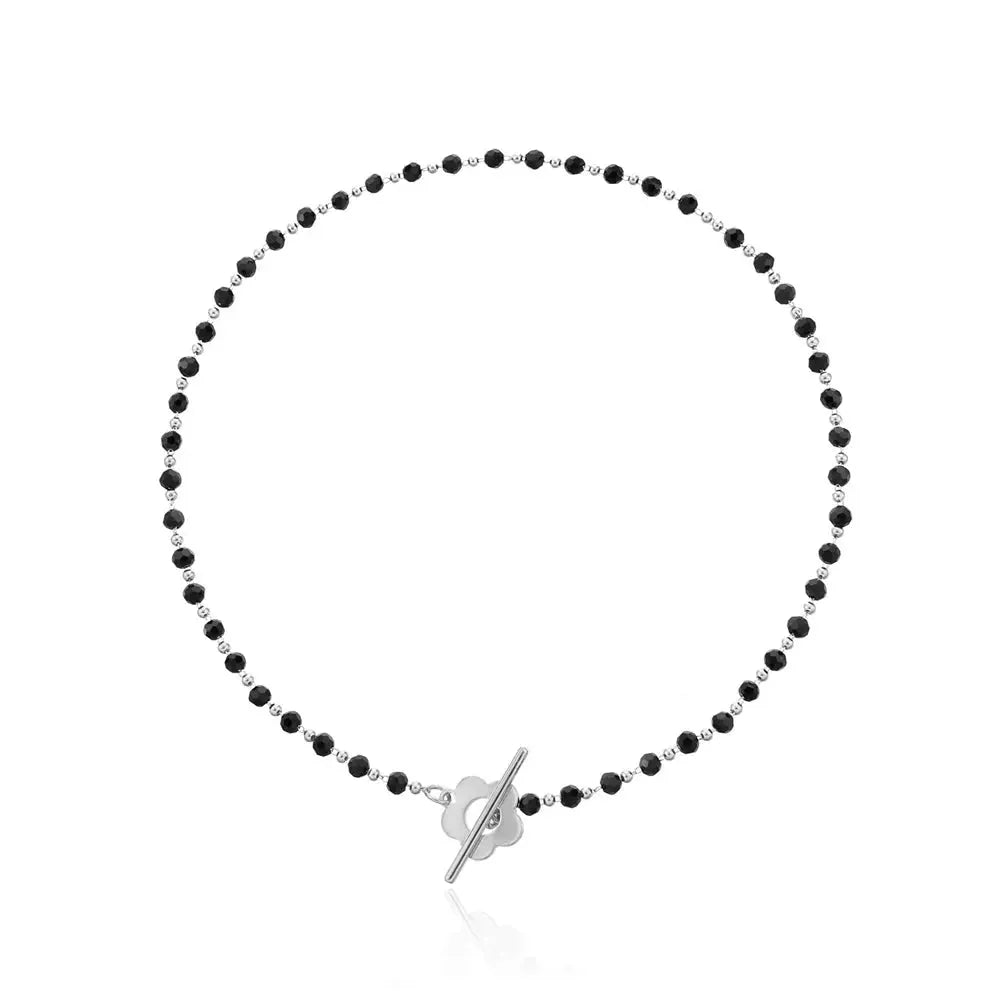 Brehn | Florale Choker Blumenschließe Halskette
