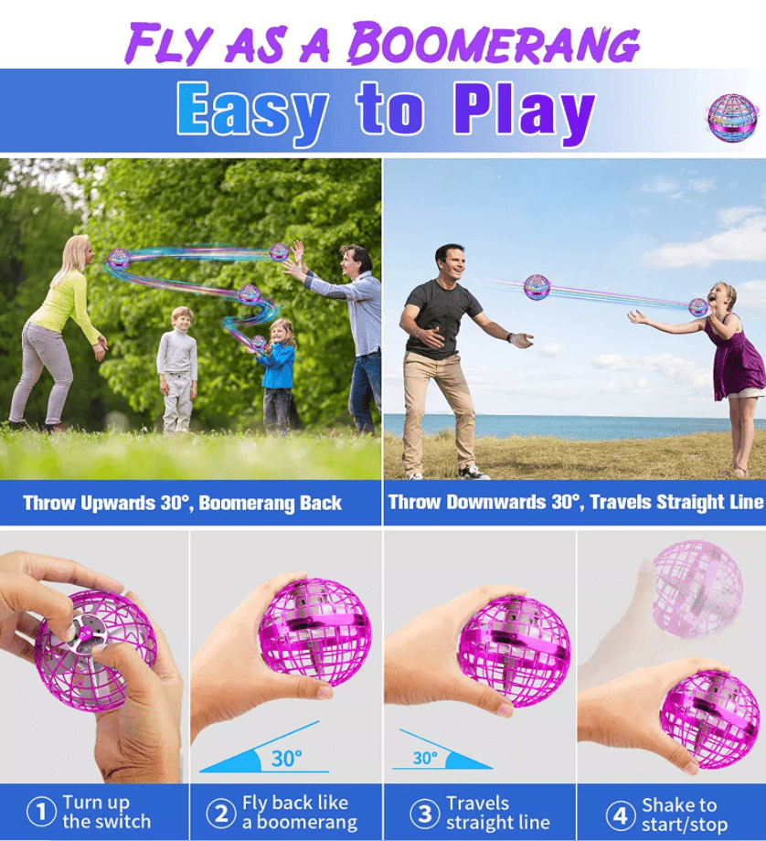 Flying Spinner - Gyro Pro Ball | Brehn