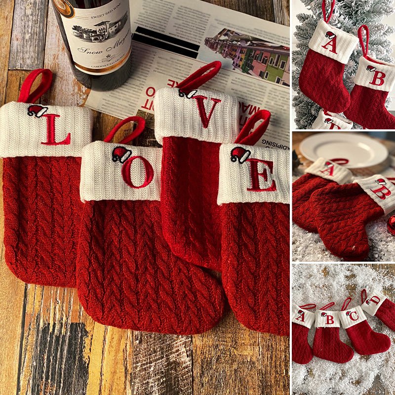 Brehn | Weihnachtsbrief Stricksocke