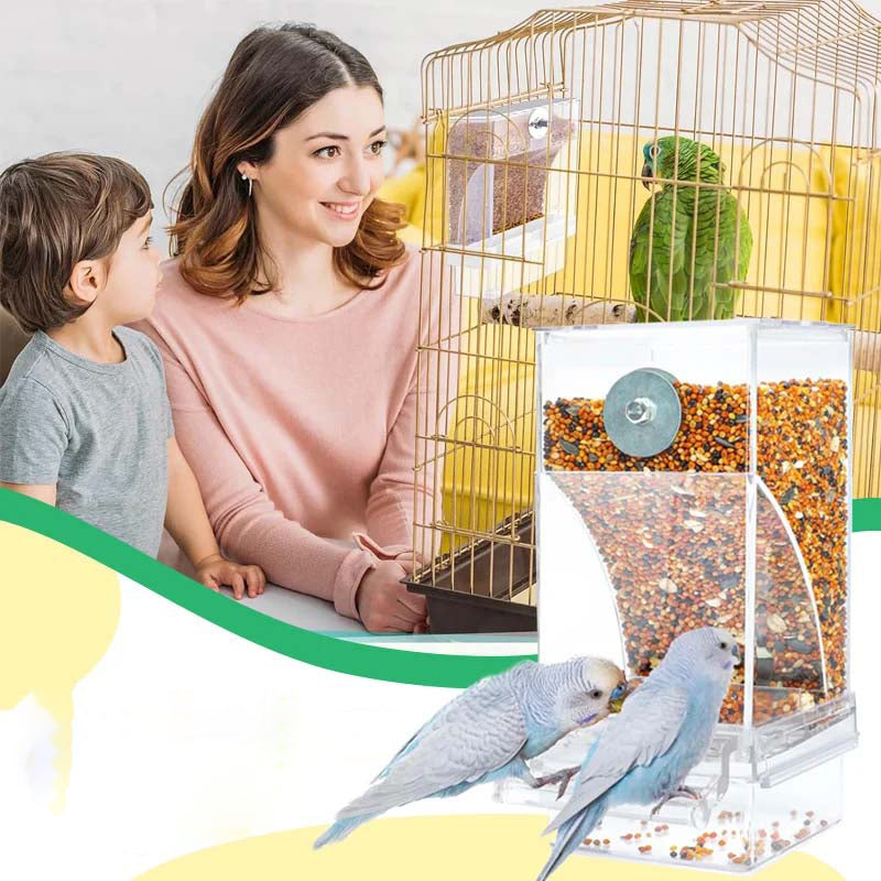 Automatischer, auslaufsicherer Vogelfutterspender | Brehn