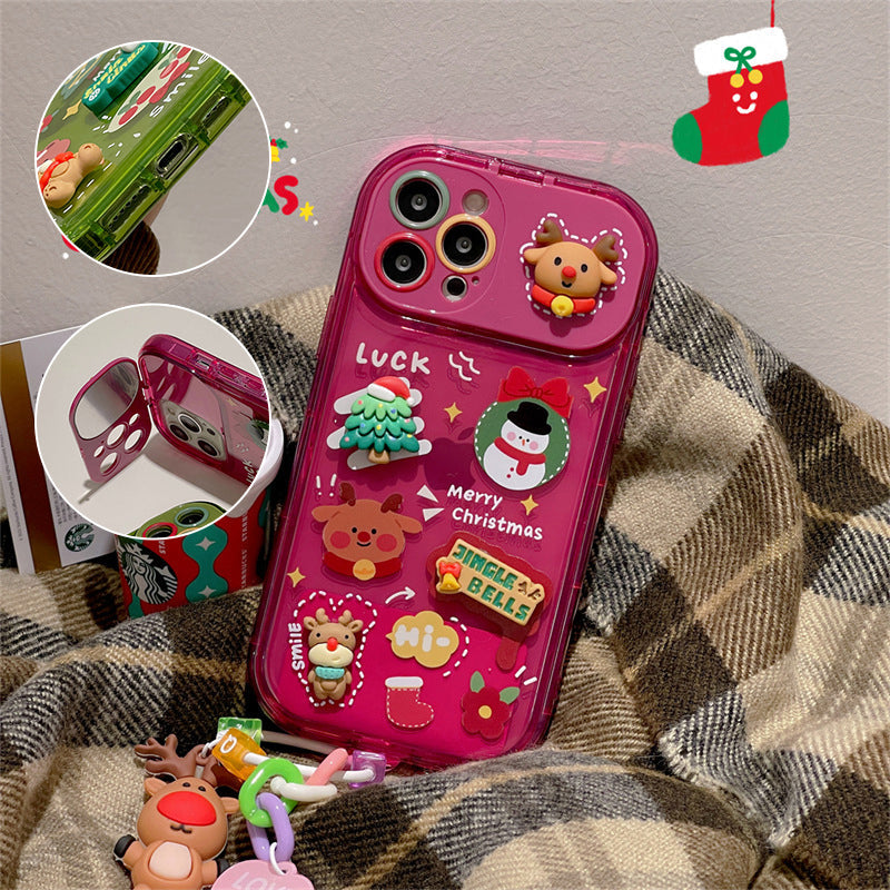 Brehn | Weihnachtsbaum-Anhänger iPhone-Hülle mit Spiegel