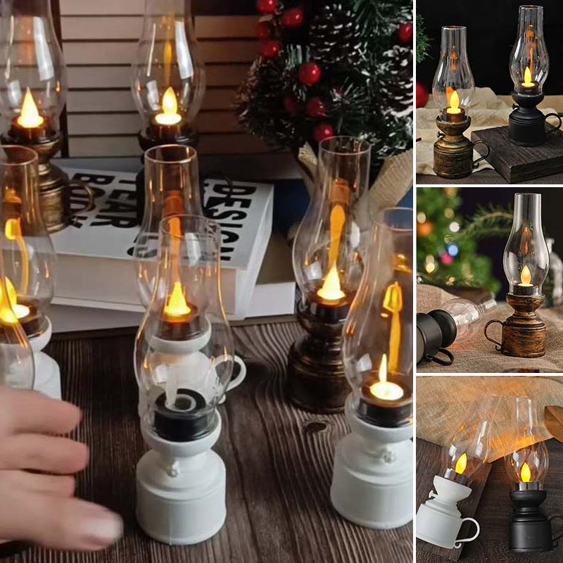 Elektrische LED Vintage Öllampe | Brehn