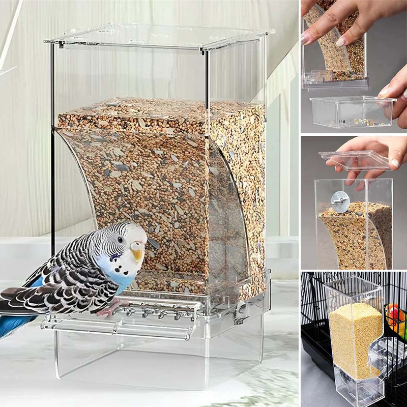 Automatischer, auslaufsicherer Vogelfutterspender | Brehn