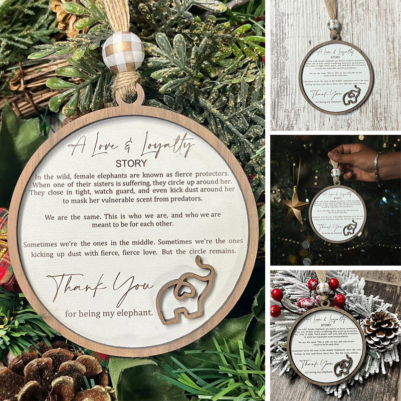 Brehn | Freundschaft Elefant Ornament