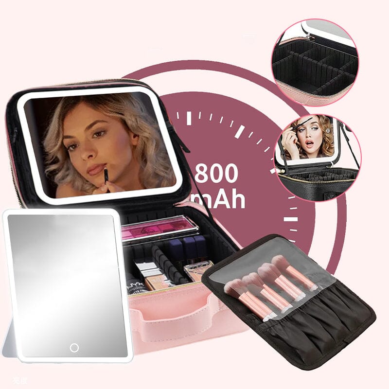 LED Licht Tragbare Make-up Tasche | Brehn