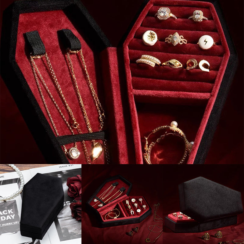 Brehn | Gothic Sarg Schmuck Speicherbox