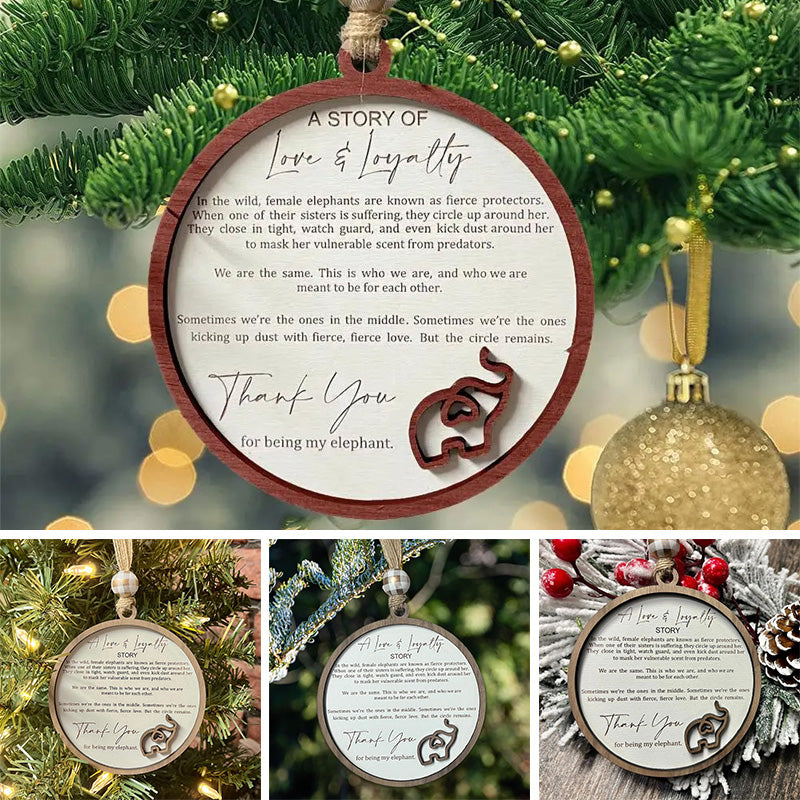 Brehn | Freundschaft Elefant Ornament