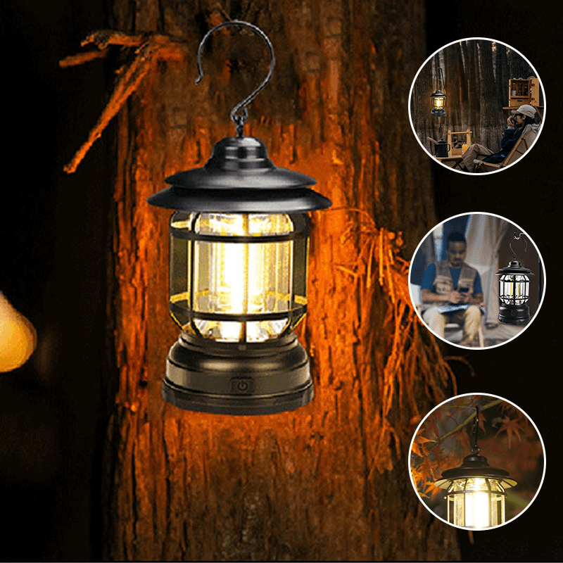 Brehn | Tragbare Retro Campinglampe