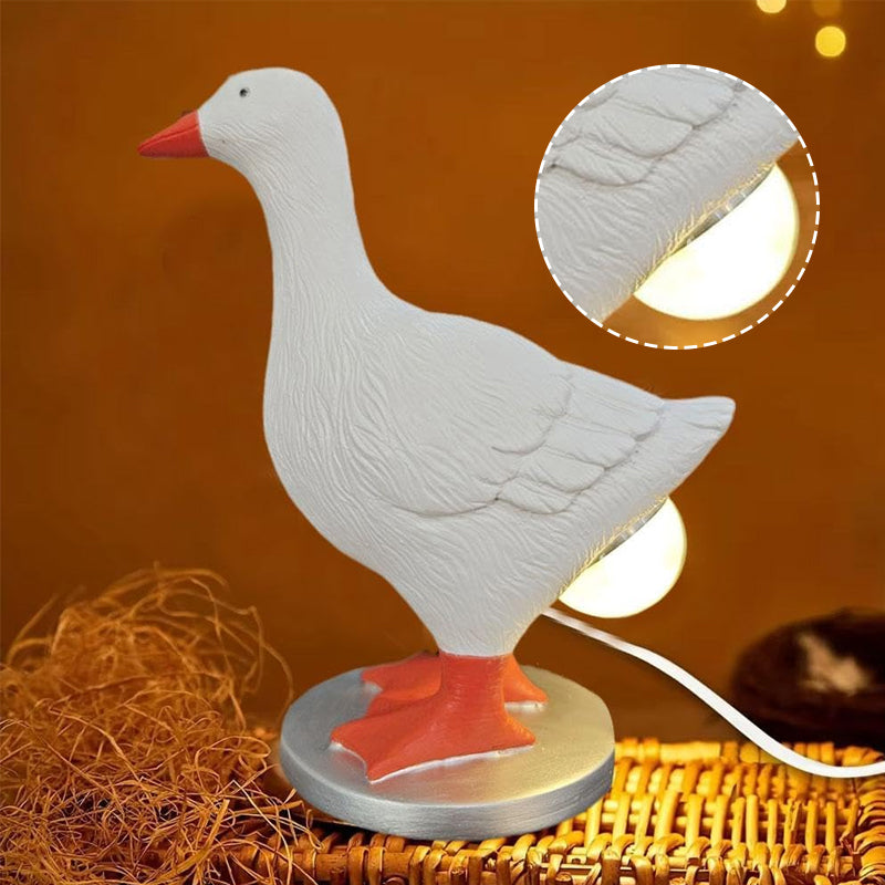 Brehn | Kreative Huhn- und Entenform Dekorative Tischlampe