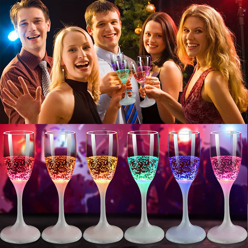 Brehn | LED beleuchtetes Champagnerglas