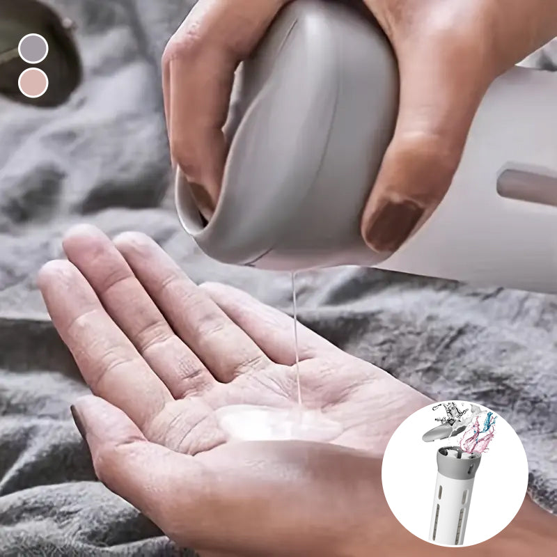4-in-1-Flasche mit tragbarem Hautpflegespender | Brehn