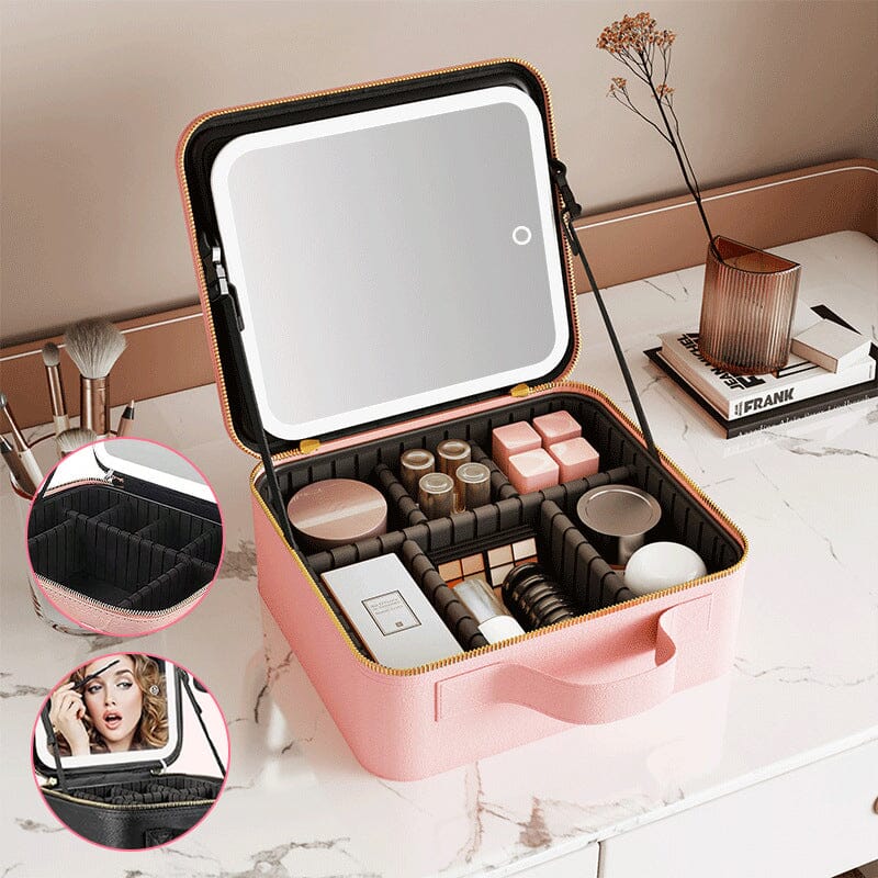 LED Licht Tragbare Make-up Tasche | Brehn